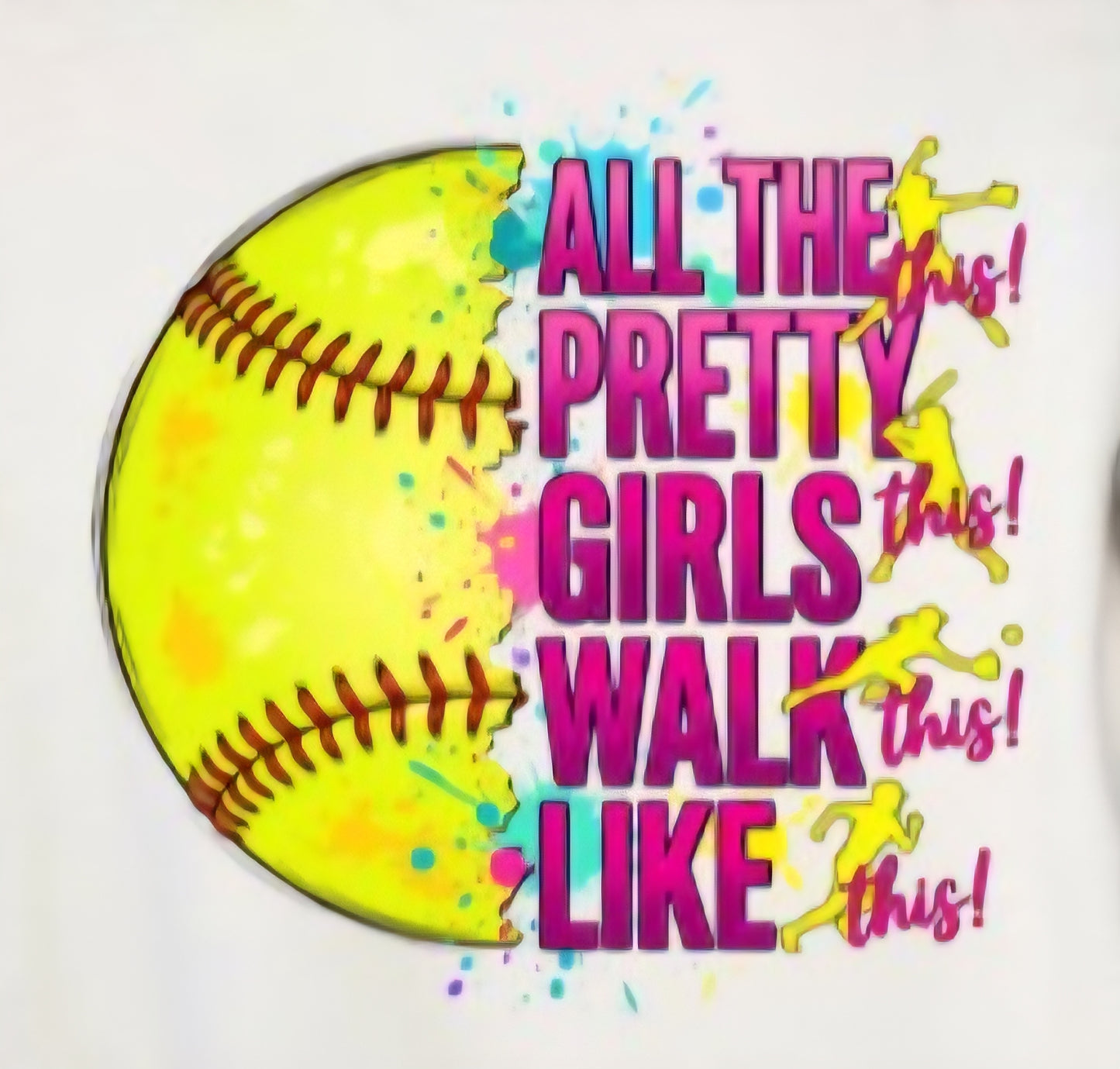 Softball prints