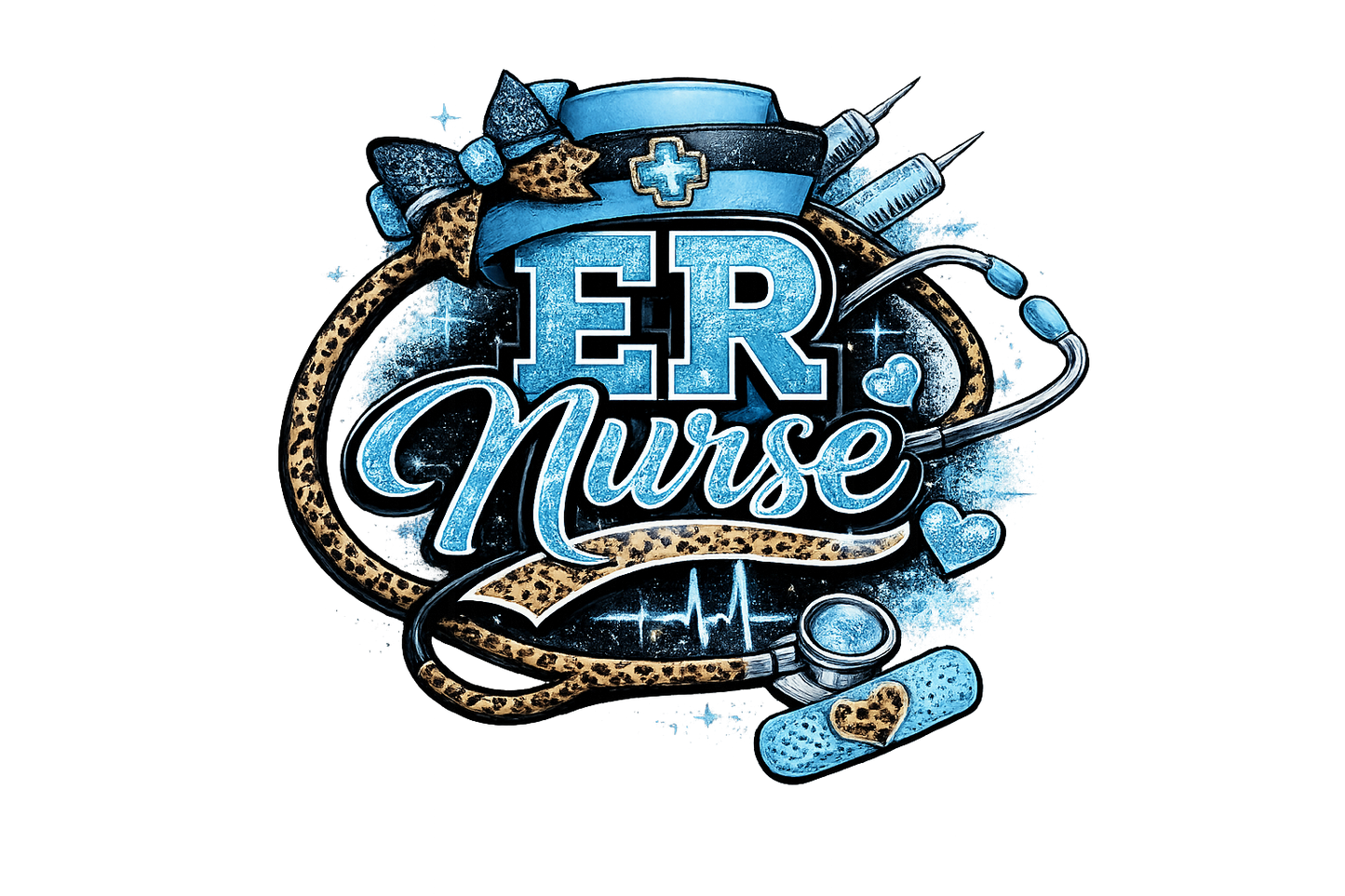 Dtf ready to press (nurse)