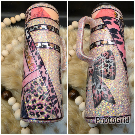 2ooz with handle Handmade Tumbler Listing RTS