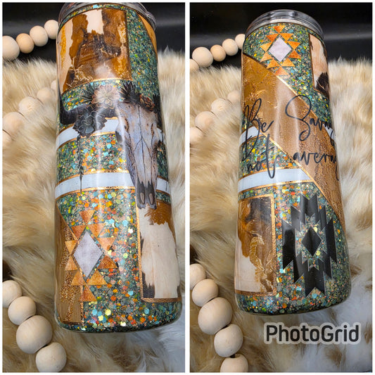 2ooz with handle Handmade Tumbler Listing RTS