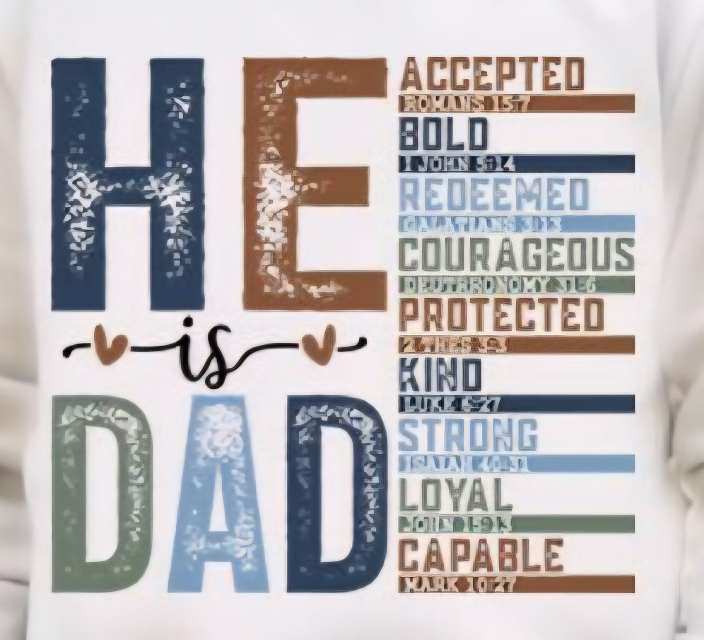 Dtf ready to press (Dad)