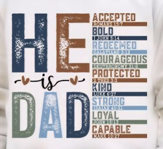 Dtf ready to press (Dad)